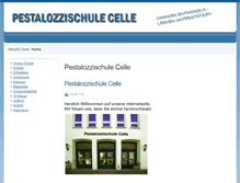 Tablet Screenshot of pestalozzischule-celle.de